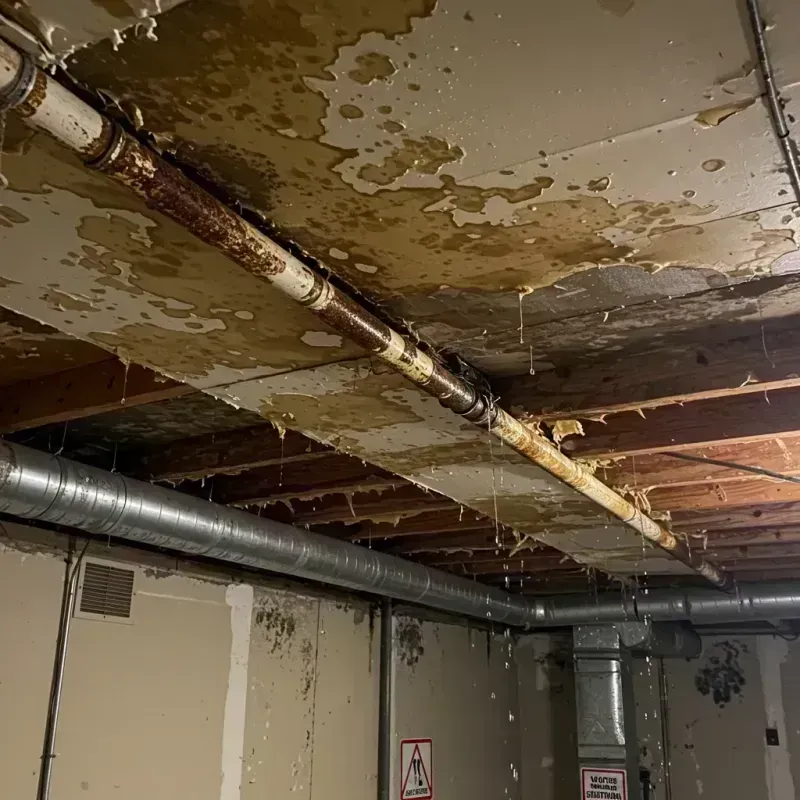 Ceiling Water Damage Repair in Woodstock, IL